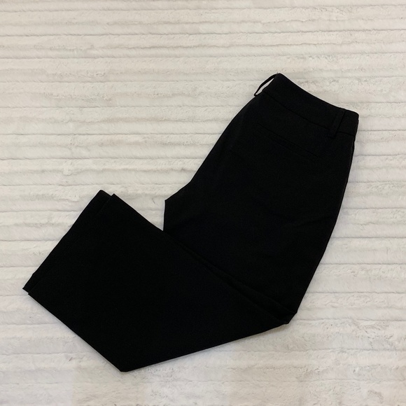 Womyn Pants - Womyn Black Dress Pants Cropped Revival‎